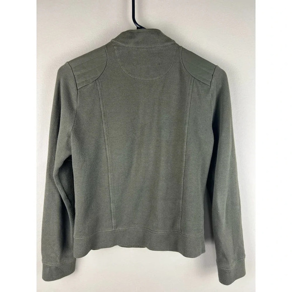 Lauren Ralph Lauren Olive Green Asymmetrical Jacket Women’s Small - Picture 5 of 5